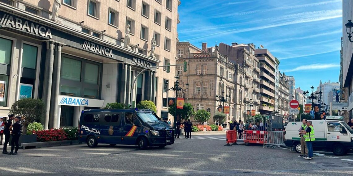 Vigo aplica medidas especiales de tráfico para el acto central de la Policía Nacional, así es el dispositivo