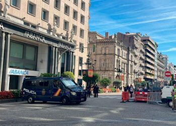 Vigo aplica medidas especiales de tráfico para el acto central de la Policía Nacional, así es el dispositivo