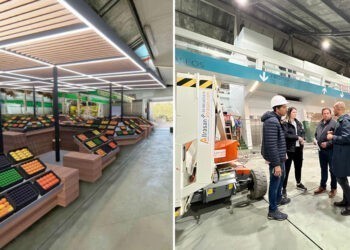 O Porriño inicia las obras que transformarán la plaza de abastos, que se mantendrá abierta