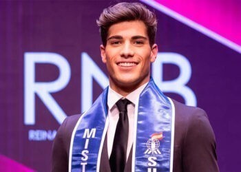 El hombre más guapo de España está en Redondela, Guillermo Lago es el nuevo Mister España 2025
