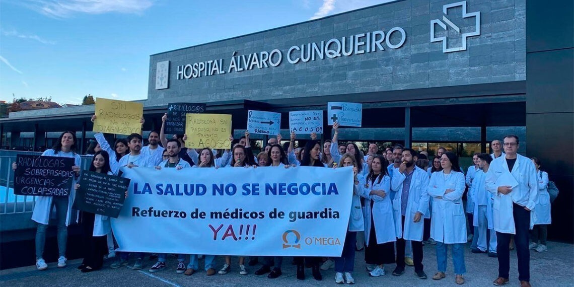 Cifran el seguimiento de la huelga en Radiología de Vigo en un 90%: "No pedimos más sueldo"
