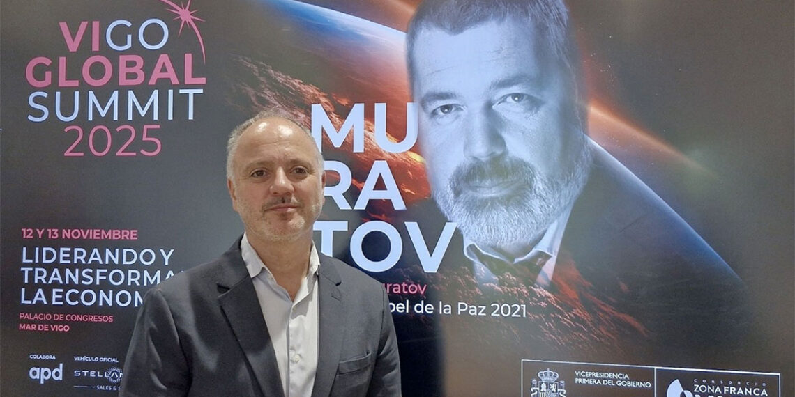 El Premio Nobel de la Paz, Dmitry Muratov, visitará Vigo gracias a la Global Summit
