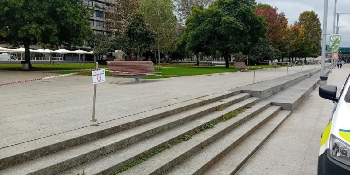 La alerta naranja por fuertes vientos obliga a tomar las primeras medidas en Vigo