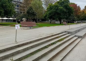 La alerta naranja por fuertes vientos obliga a tomar las primeras medidas en Vigo