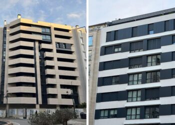 La invasión de 'bloques cebra' amenaza a Vigo, así es la polémica moda arquitectónica