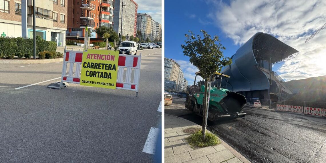 Corte de tráfico por sorpresa en Vigo por las obras de mejora en el entorno de Balaídos
