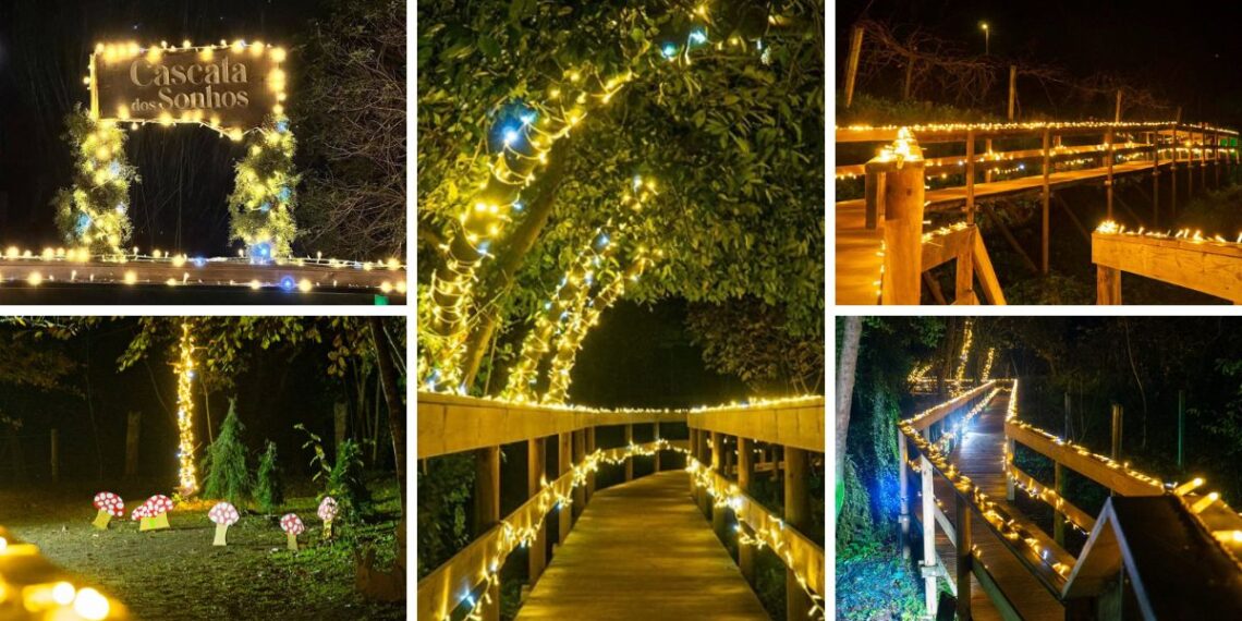 El paseo más mágico de la Navidad de Portugal, la Cascata dos Sonhos, ya tiene fechas y horarios
