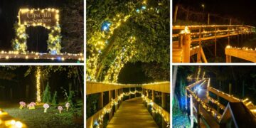 El paseo más mágico de la Navidad de Portugal, la Cascata dos Sonhos, ya tiene fechas y horarios