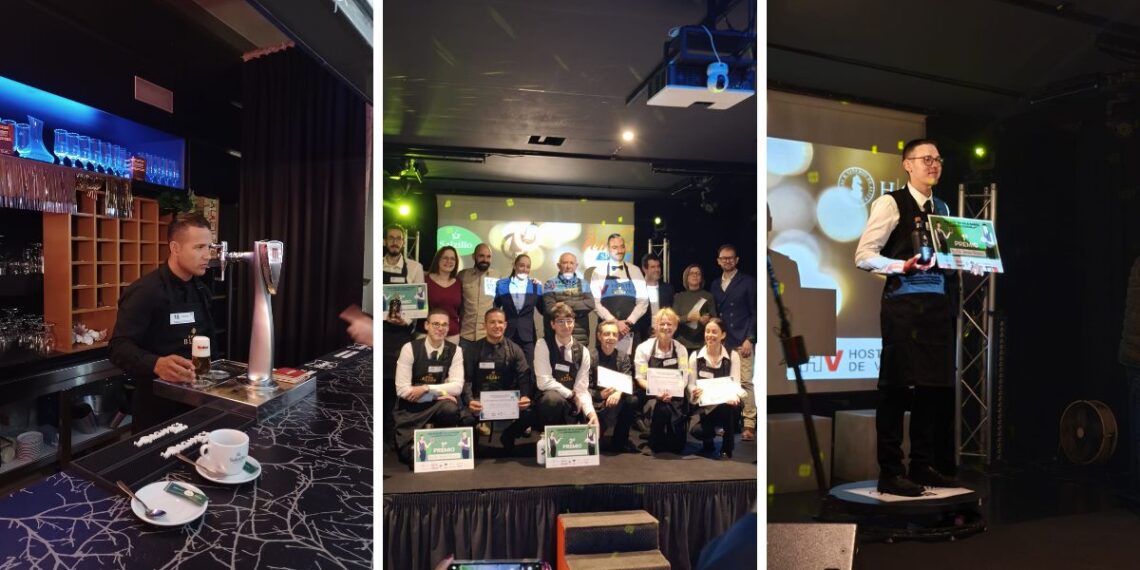 Las 'olimpiadas' de la hostelería en Vigo ya tienen ganador, este es el mejor camarero de la provincia