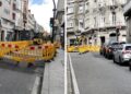 El corte de una calle del centro complica el tráfico en Vigo por unos días