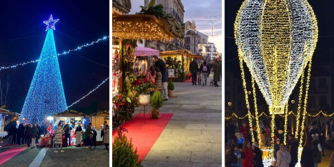 Explosión navideña en la frontera entre Galicia y Portugal con encendidos top, mercados y más