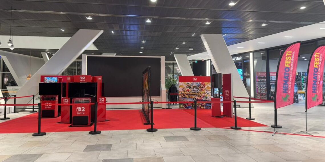 Vialia Vigo estrena su nueva zona gaming gratis de Nintendo con icónicos videojuegos