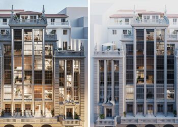 Un histórico edificio del centro de Vigo se transformará en una torre de cristal con pisos de lujo