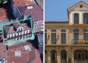 Proyectan un nuevo hotel boutique en un histórico edificio de 1930 del área de Vigo