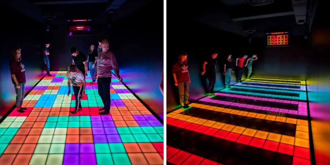 Abre en Vigo la primera zona de "el suelo es lava" en la ciudad, el juego viral que arrasa en redes