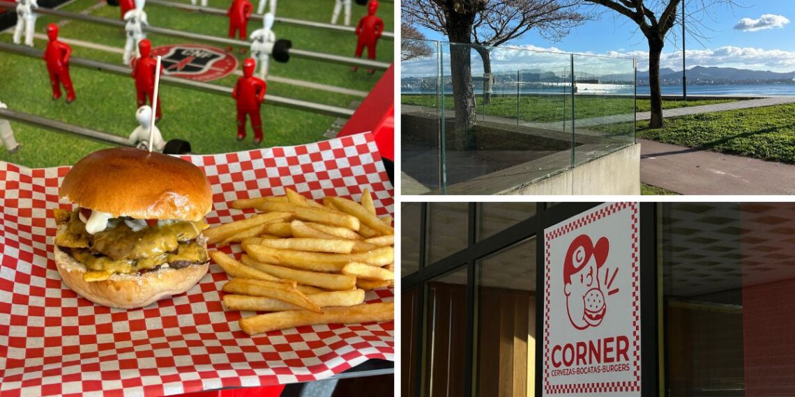 Deportes, cerveza fría y bocatas en el nuevo local que abrirá regalando burgers gratis en Cangas