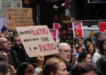 Anuncian dos jornadas de huelga de profesores en Galicia en diciembre