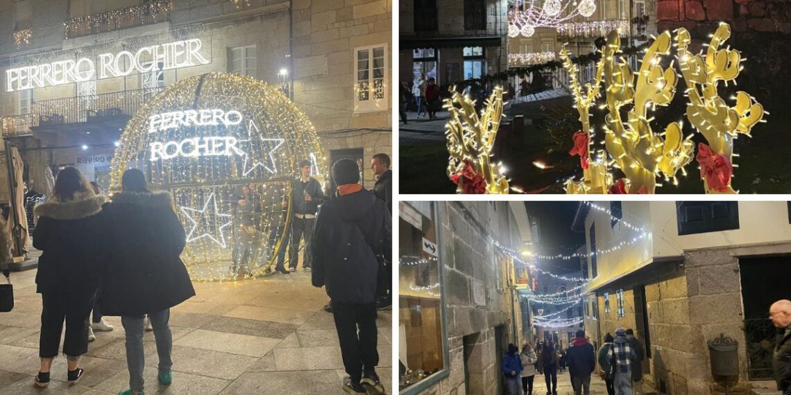 Una villa medieval de Galicia recupera su espíritu "Ferrero Rocher" para Navidad