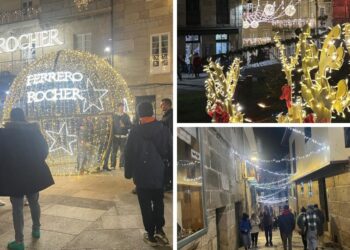 Una villa medieval de Galicia recupera su espíritu "Ferrero Rocher" para Navidad