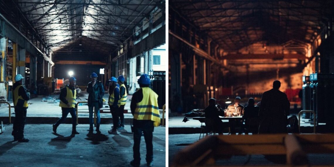 Un astillero de Vigo acoge el rodaje de una de las grandes apuestas de Atresmedia para el cine