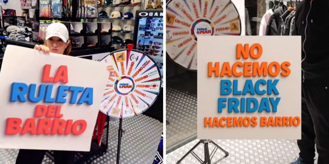 Varios locales de Vigo se unen en una curiosa iniciativa con para "hacer más barrio y no Black Friday"