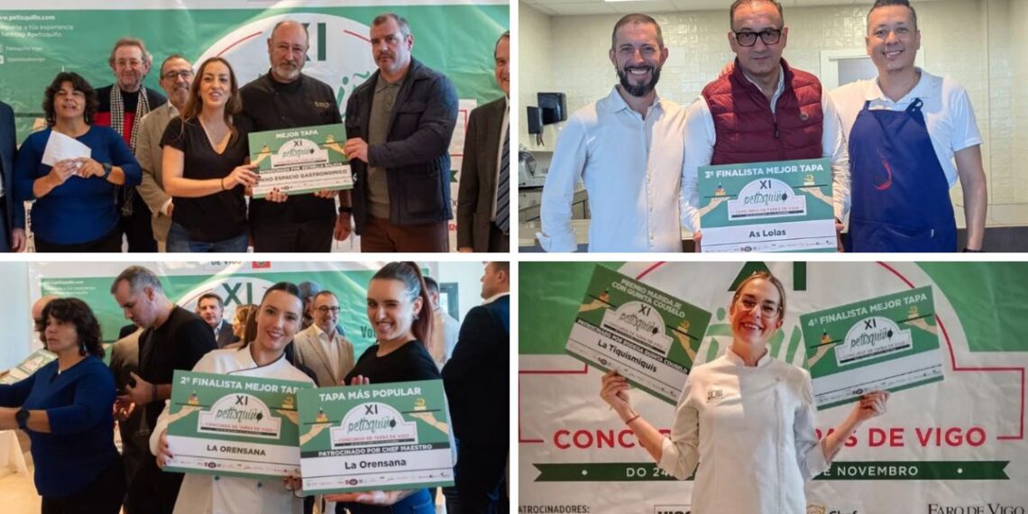 Vigo ya tiene su tapa más sabrosa, este es el ganador del Petisquiño