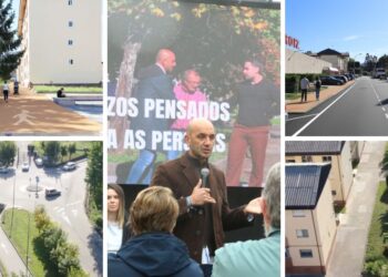 O Porriño transformará Torneiros con calles renovadas, ejes verdes y hasta un parque de agua