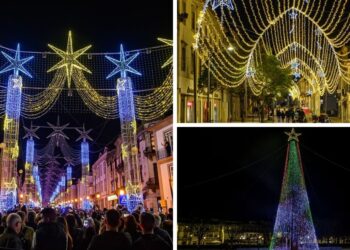 Viana desvela todos los detalles del encendido de su idílica y colorida Navidad