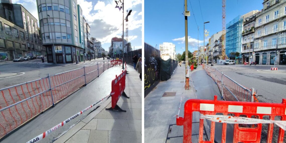 Vigo empieza a imaginar el futuro Paseo de Alfonso con un 'espejismo urbano'