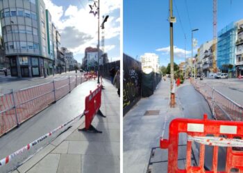 Vigo empieza a imaginar el futuro Paseo de Alfonso con un 'espejismo urbano'