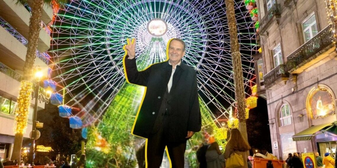 Caballero acusa a Rueda de dar la espalda a la "revolución económica" de la Navidad de Vigo