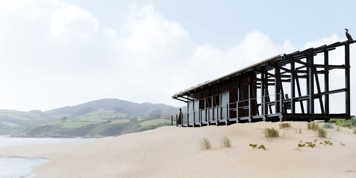 Galicia presenta los futuros "ecochiringuitos" para sus playas, con "do mar ao furancho" como apuesta