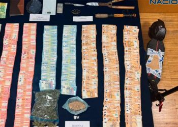 Golpe policial contra el tráfico de drogas en Vigo, tres detenidos y 100 gramos de heroína intervenidos