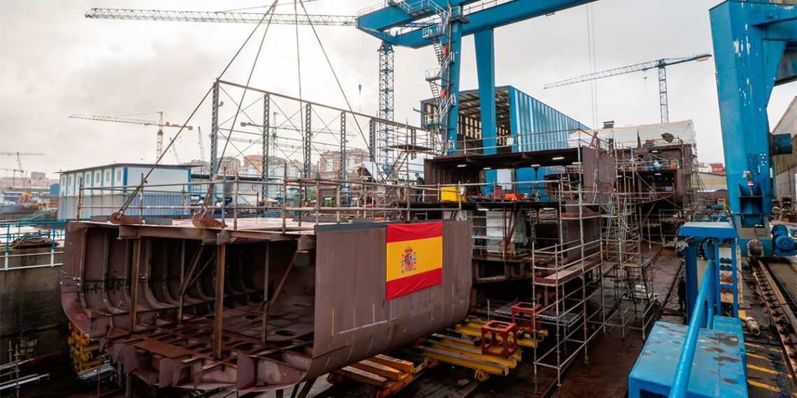 El naval de Vigo ya prepara el próximo buque de la Armada