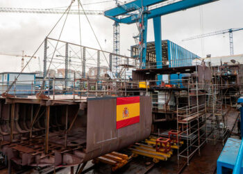 El naval de Vigo ya prepara el próximo buque de la Armada