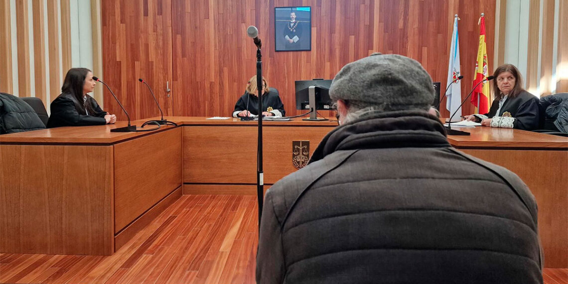 Acepta seis meses de cárcel unpor tocarse los genitales delante de una menor en un bus en Vigo