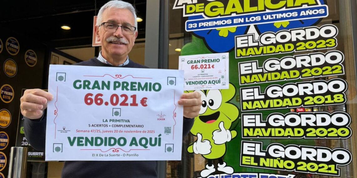 El X de la suerte de O Porriño reparte más de 60.000 euros calentando los motores para Navidad