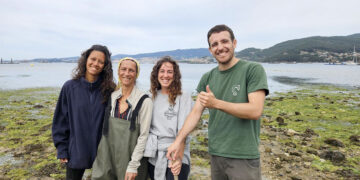 Arrancan las actividades en la ensenada de San Simón para visiblizar el trabajo de las mariscadoras