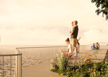 Arranca la creación de un asombroso paseo con vistas privilegiadas a la ría que va de Vigo a Redondela