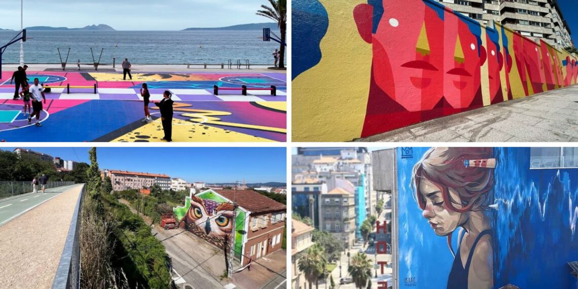 Vigo ampliará su mapa artístico para colocarse como una de las ciudades con más murales del mundo