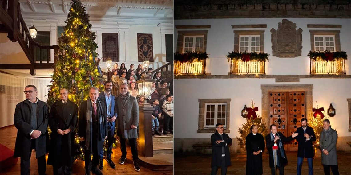 Vigo estrena su nuevo atractivo de Navidad alejado del centro con un gran Árbol y más luces en Castrelos