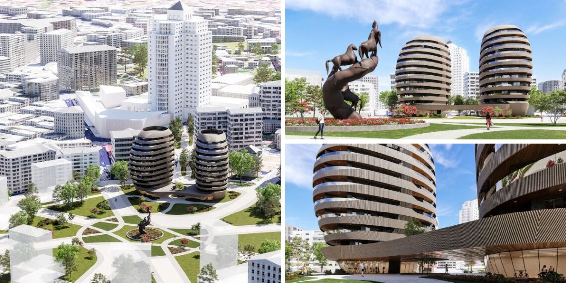 Así se plantea la nueva Plaza de España de Vigo, con edificios icónicos y espacios verdes