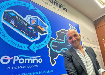 O Porriño estrenará un nuevo servicio de bus eléctrico gratuito que conectará las parroquias
