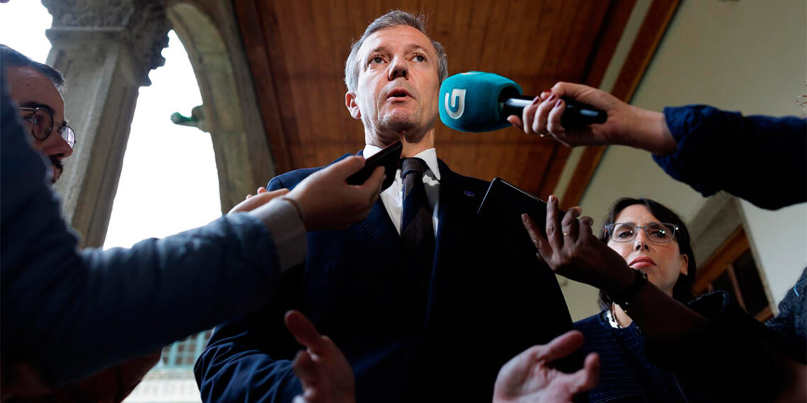 Alfonso Rueda acusa a Sánchez de "acordarse" de la comunidad solo para "intentar hacer daño"