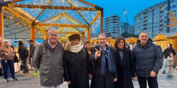 Vigo estrena (a medias) Vialia on Ice, su nuevo gran atractivo "para ser la mejor Navidad del planeta"