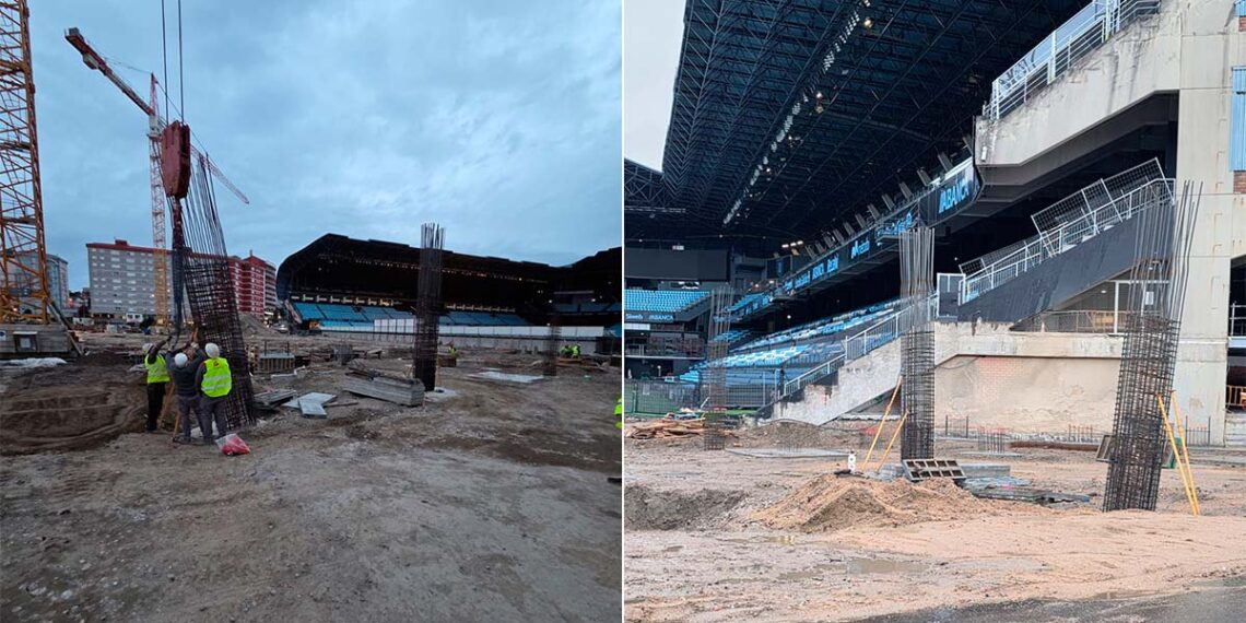 Vigo "avanza a buen ritmo" para completar la transformación de Balaídos: así va la obra de Gol