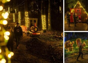 Escenarios mágicos, mucha luz y sorpresas en la ruta más especial de Navidad en el norte de Portugal