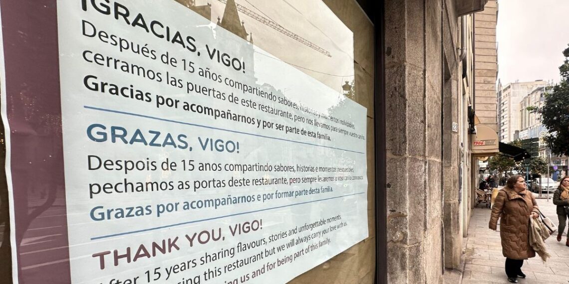 Adiós a un icónico restaurante del centro de Vigo: "Cerramos pero nos llevamos vuestro cariño"