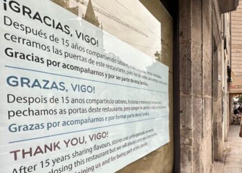Adiós a un icónico restaurante del centro de Vigo: "Cerramos pero nos llevamos vuestro cariño"