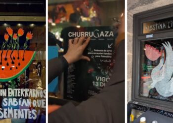 Decenas de artistas se unen en Vigo con "ChurruGaza", una inédita subasta en favor de Palestina
